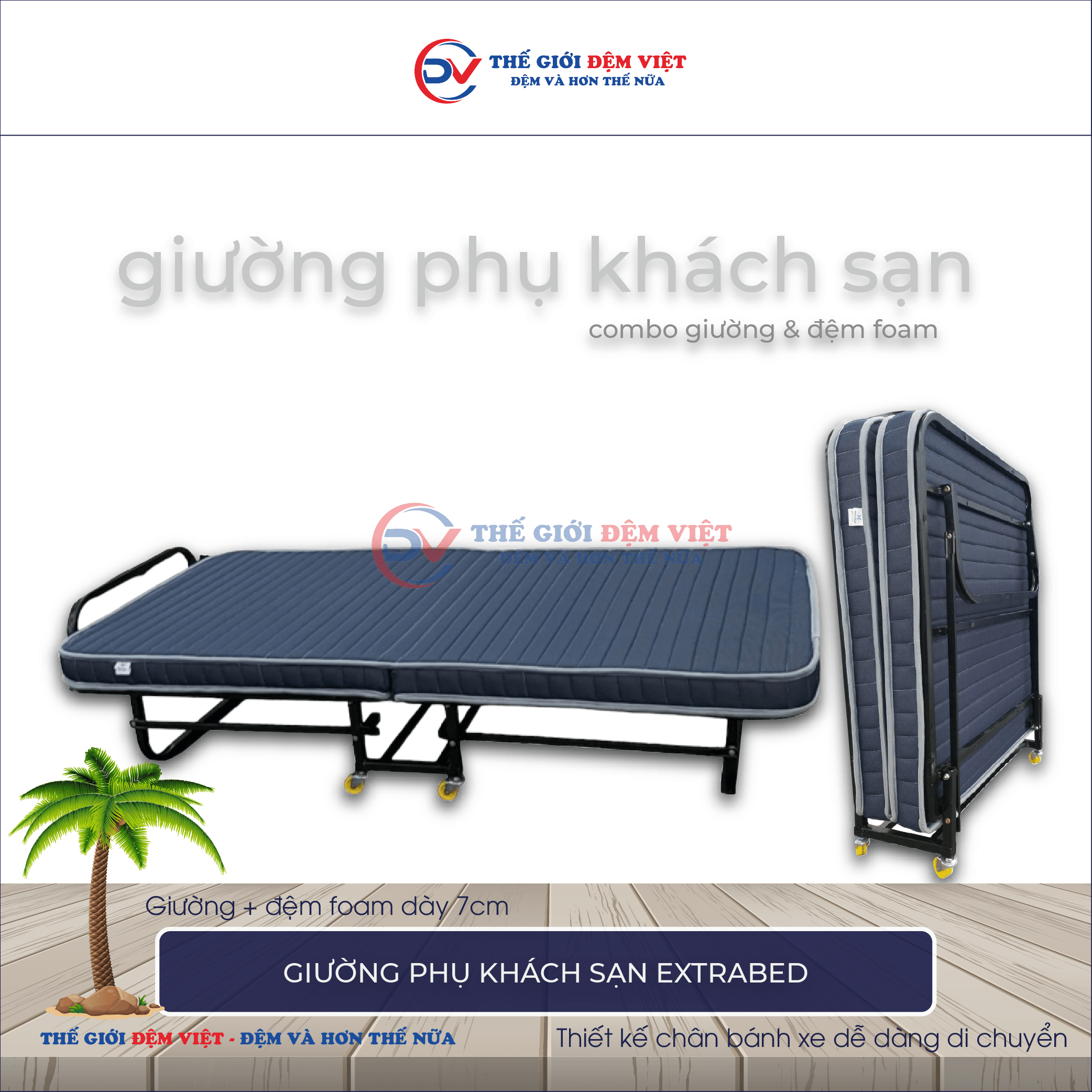 Giường phụ khách sạn Extrabed-1